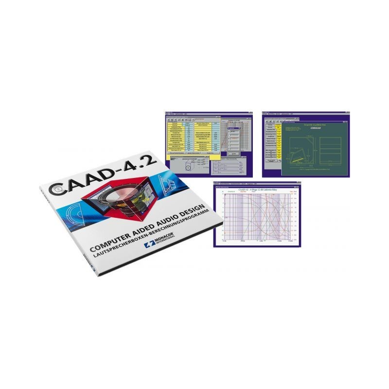 Monacor CAAD-4.2 CAAD-4.2, wersja 32 bitowa dla Windows* (od wersji 98 wzwyż)